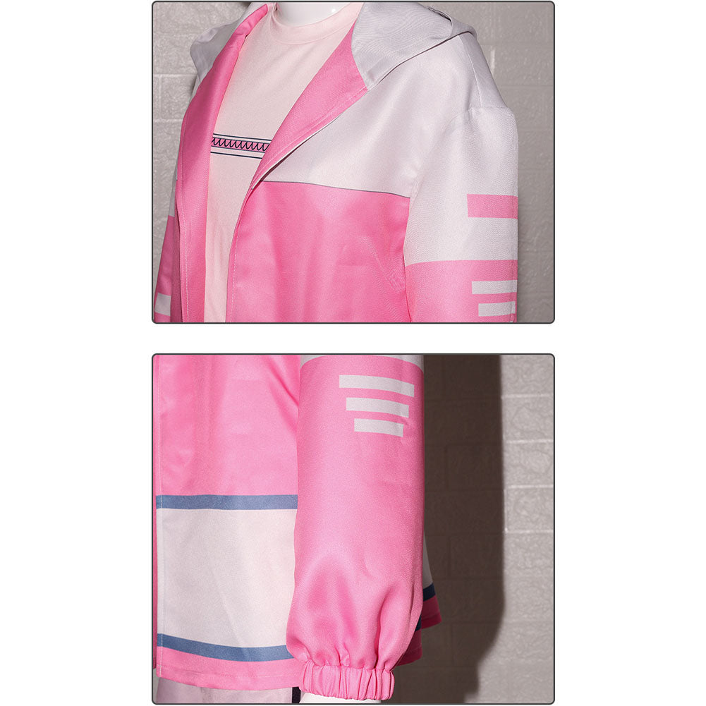 Cosplay Costume Li Tianxi Link Click Anime Cosplay Tenue Rose Femme
