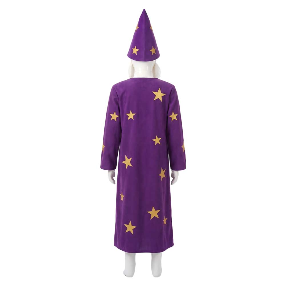 Cosplay Costume Lizard Wizard Film Cosplay Robe Violette Homme