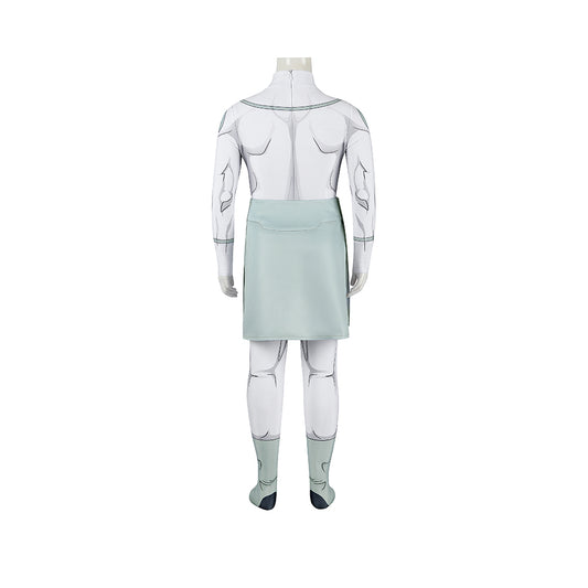 Cosplay Costume Lucan et Kregg L'Empire Viltrumite Invincible 4(2026) TV Cosplay Combinaison Blanche Enfant