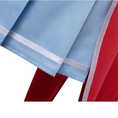 Cosplay Costume Luce Lou The Exiled Heavy Knight Knows How to Game the System(2026) Anime Cosplay Tenue Blanche et Rouge Femme