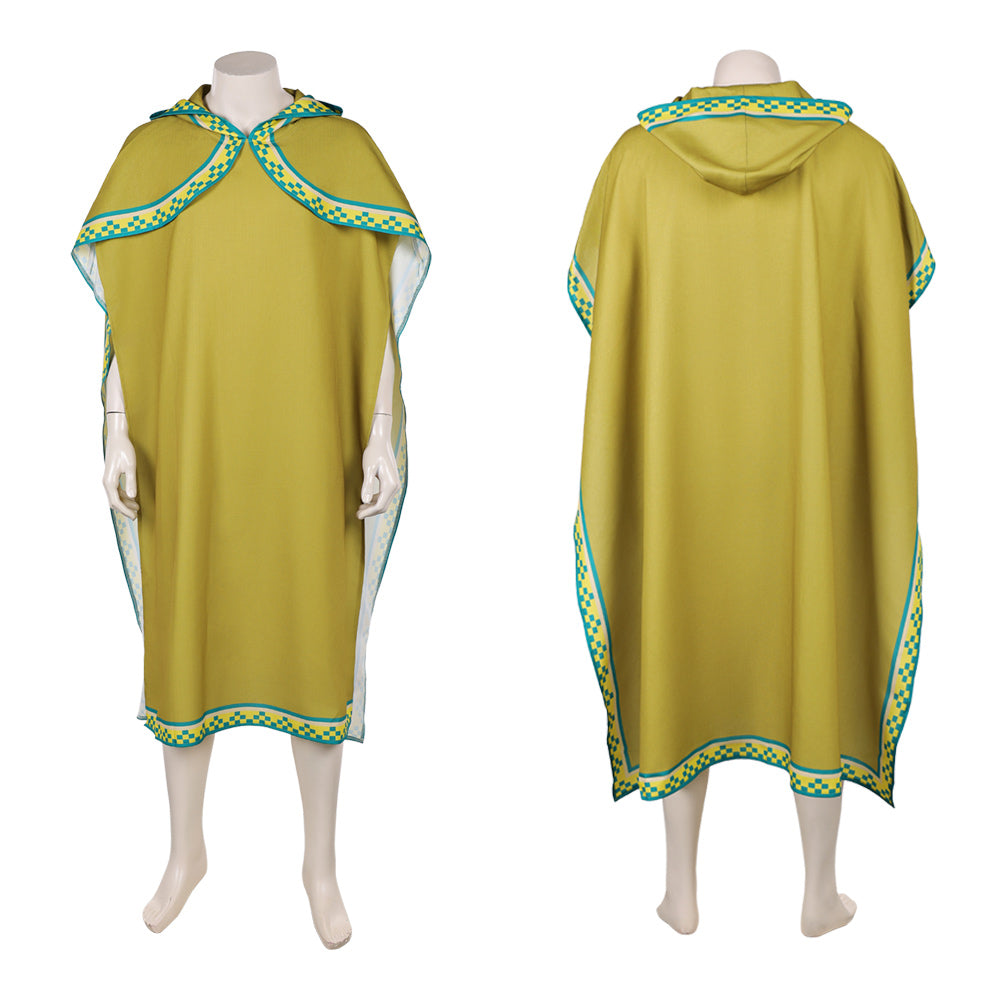 Cosplay Costume Luigi The Super Mario Galaxy Movie(2026) Film Cosplay Cape Verte Adulte