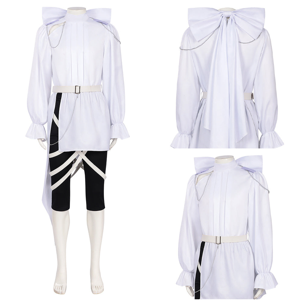 Cosplay Costume Luka Alien Stage(2026) TV Cosplay Tenue Blanche et Noire Homme
