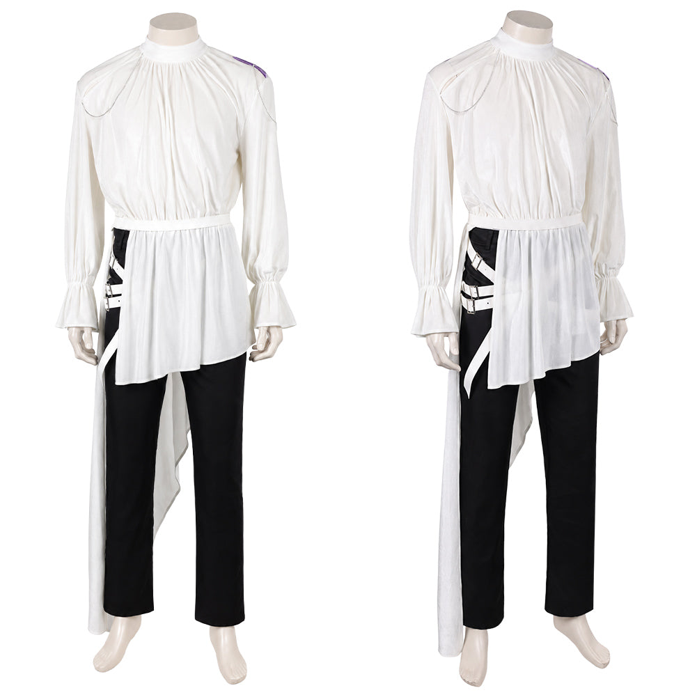 Cosplay Costume Luka Alien Stage(2026) TV Cosplay Tenue Blanche et Noire Homme Ver.2