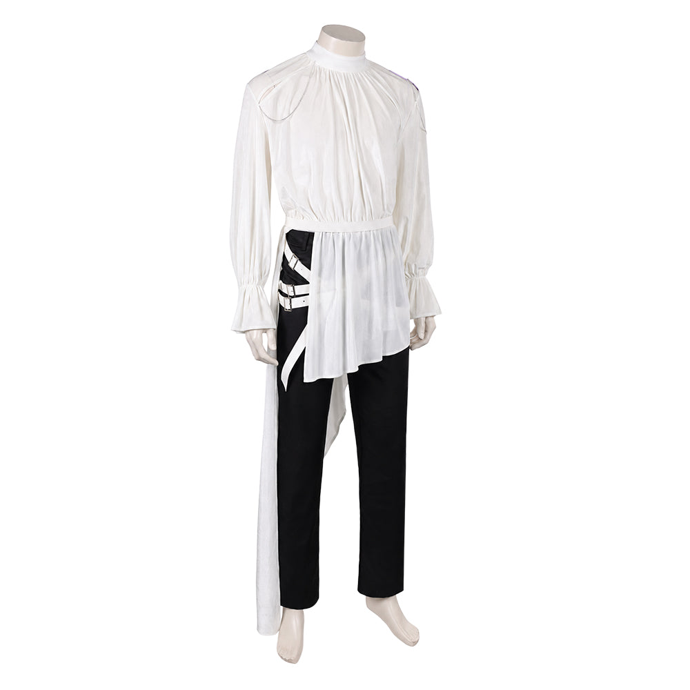 Cosplay Costume Luka Alien Stage(2026) TV Cosplay Tenue Blanche et Noire Homme Ver.2