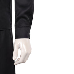 Cosplay Costume Mads Mikkelsen Dust Bunny Film Copsplay Tenue Noire Homme