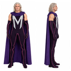 Cosplay Costume Magneto X-Men '97 Saison 2(2026) TV Cosplay Combinaison Violette Homme