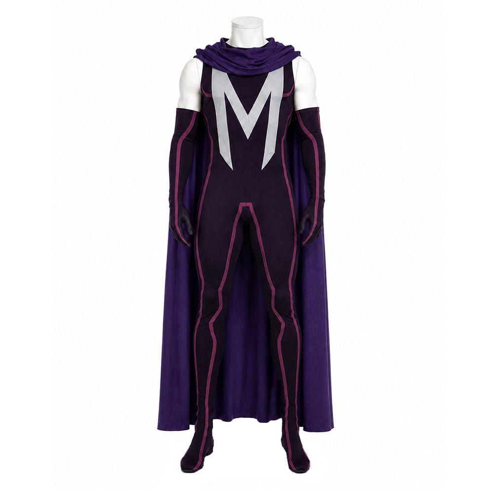 Cosplay Costume Magneto X-Men '97 Saison 2(2026) TV Cosplay Combinaison Violette Homme