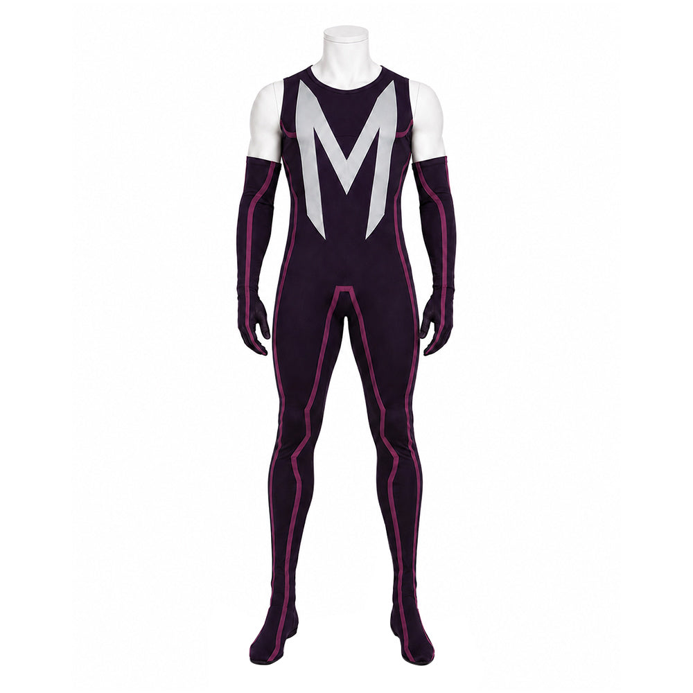 Cosplay Costume Magneto X-Men '97 Saison 2(2026) TV Cosplay Combinaison Violette Homme
