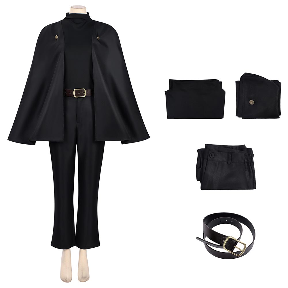 Cosplay Costume Maki Zenin Anime Cosplay Tenue Noire Femme