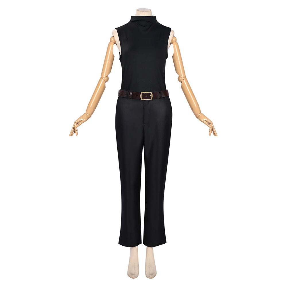 Cosplay Costume Maki Zenin Anime Cosplay Tenue Noire Femme