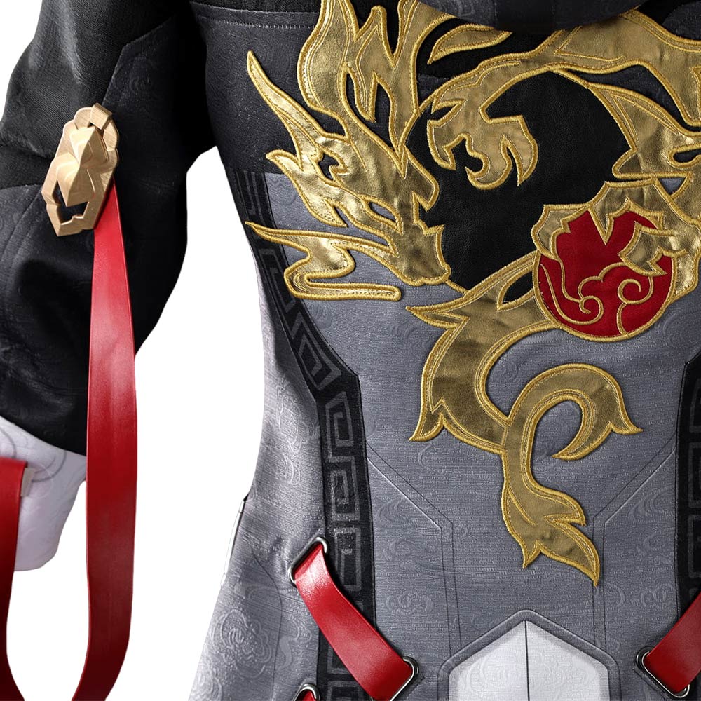 Cosplay Costume Male Trailblazer Honkai: Star Rail Jeu Cosplay Tenue Blanche et Noire Homme