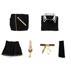 Cosplay Costume Manhattan Cafe Pretty Derby Anime Cosplay Tenue Noire Femme
