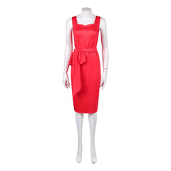 Cosplay Costume Margaret Fairchild La Révélation(2026) Film Cosplay Robe Rouge Femme