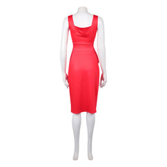Cosplay Costume Margaret Fairchild La Révélation(2026) Film Cosplay Robe Rouge Femme