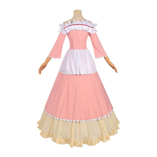  Cosplay Costume Maria Annunziata Always a Catch(2026) Anime Cosplay Tenue Rose Femme