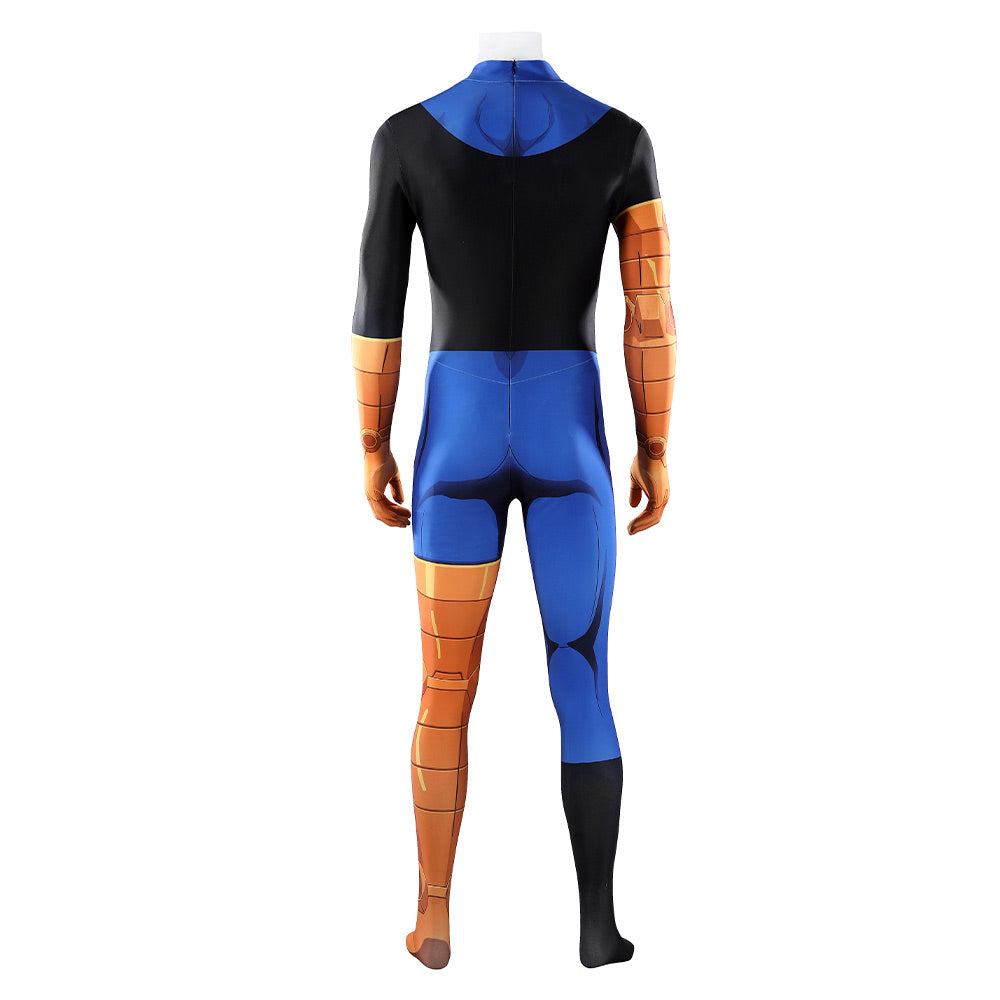 Cosplay Costume Mark Grayson Invincible 4(2026) TV Cosplay Combinaison Bleue Homme