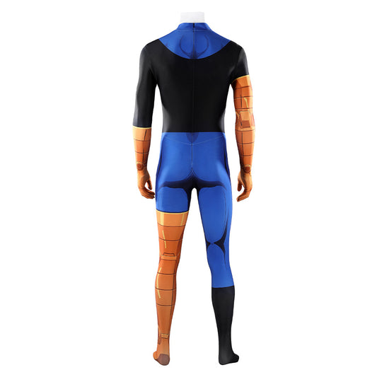 Cosplay Costume Mark Grayson Invincible 4(2026) TV Cosplay Combinaison Bleue Homme