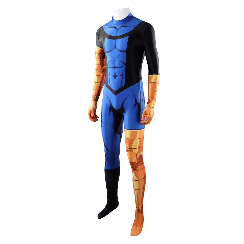 Cosplay Costume Mark Grayson Invincible 4(2026) TV Cosplay Combinaison Bleue Homme