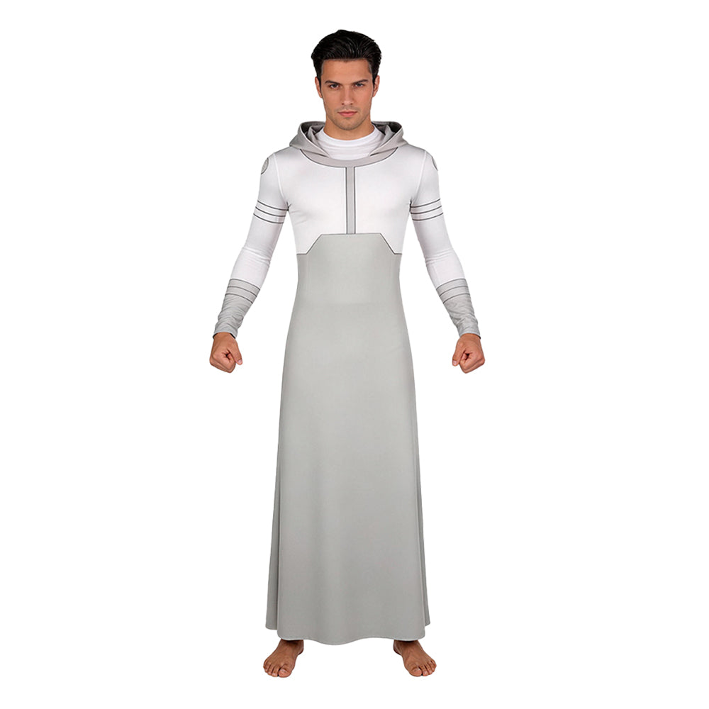 Cosplay Costume Mark Grayson Invincible 4(2026) TV Cosplay Combinaison Grise Homme