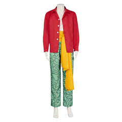 Cosplay Costume Marshall D. Teach One Piece Live Action 2(2026) TV Cosplay Tenue Noire et Rouge Homme