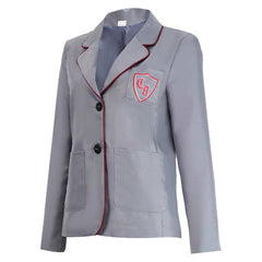 Cosplay Costume Matilda Matilda Comédie Musicale Cosplay Manteau Gris Femme