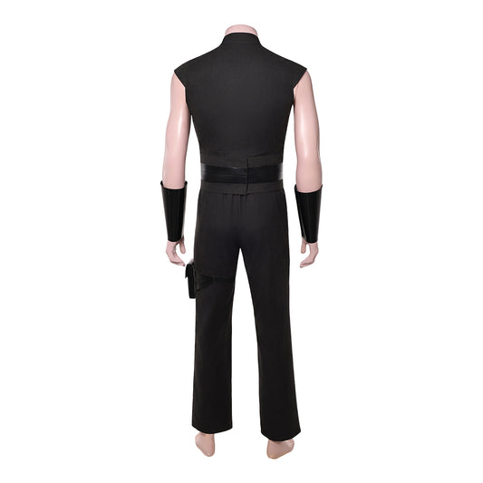 Cosplay Costume Maul Maul: Seigneur de l'Ombre(2026) TV Cosplay Tenue Noire de Gilet Homme