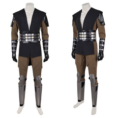 Cosplay Costume Maul Maul: Seigneur de l'Ombre(2026) TV Cosplay Tenue Noire et Verte Homme