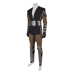 Cosplay Costume Maul Maul: Seigneur de l'Ombre(2026) TV Cosplay Tenue Noire et Verte Homme