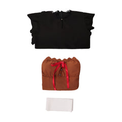 Cosplay Costume Mayu Amakura Fatal Frame 2 Remake(2026) Jeu Cosplay Robe Noire et Brune Tenue Femme