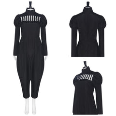 Cosplay Costume Meimei Anime Cosplay Combinaison Noire et BLanche Femme