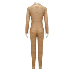 Cosplay Costume Mel The Gaslight District(2026) TV Cosplay Combinaison Brune Femme