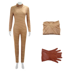 Cosplay Costume Mel The Gaslight District(2026) TV Cosplay Combinaison Brune Femme