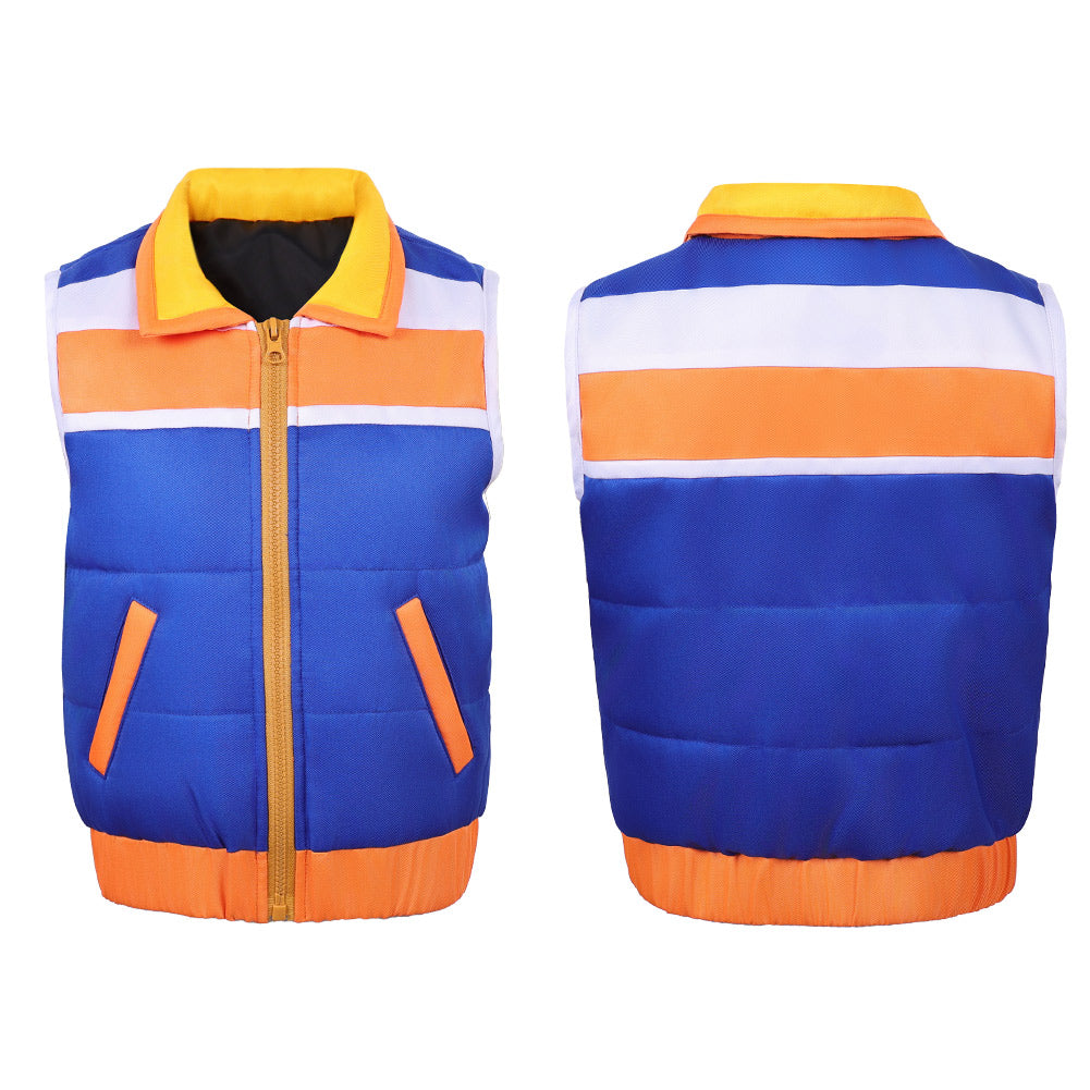 Cosplay Costume Mike Wheeler Stranger Things: Chroniques de 1985(2026) TV Cosplay Manteau Bleu Enfant