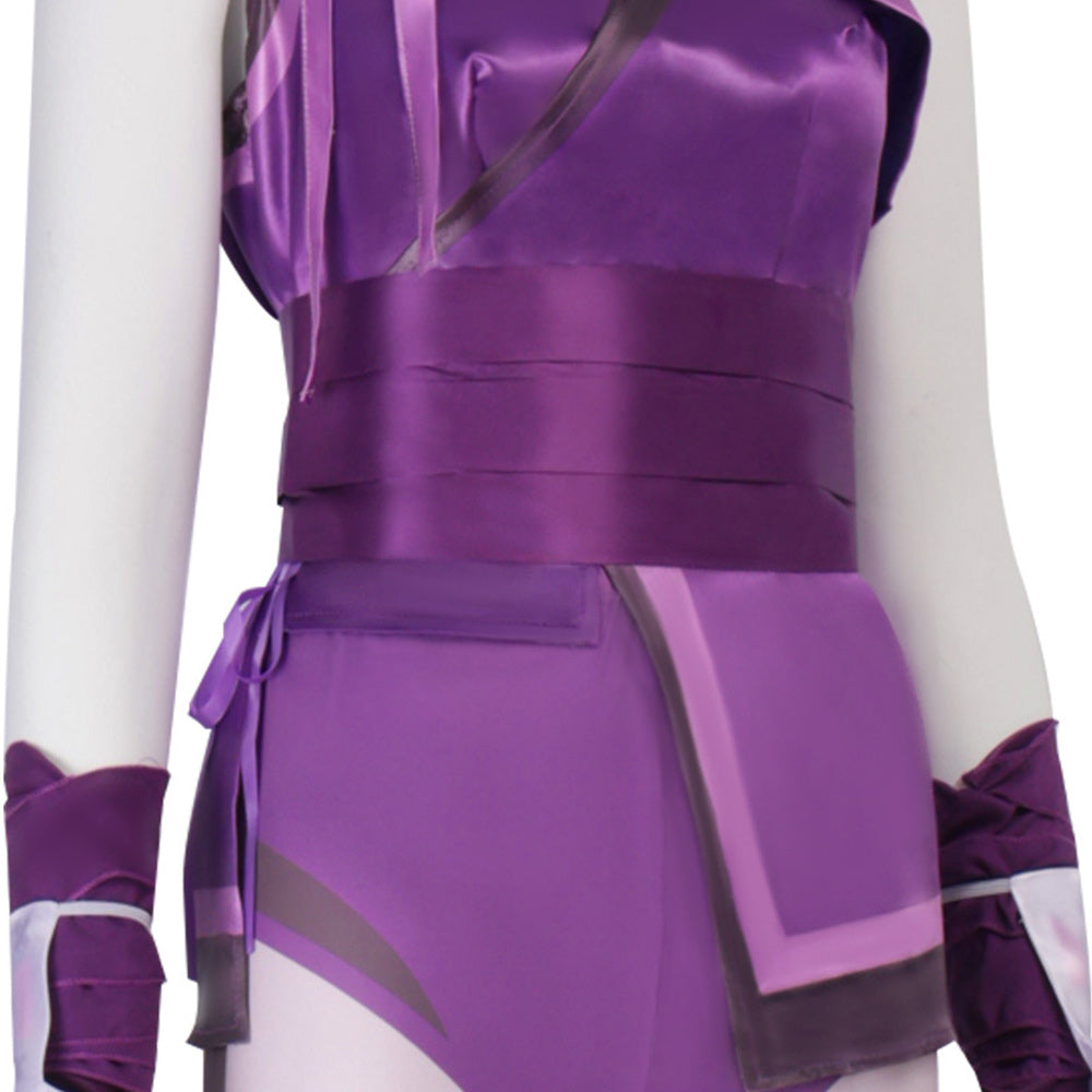 Cosplay Costume Mileena Mortal Kombat 2(2026) Film Cosplay Tenue Violette Femme