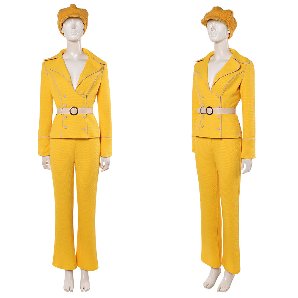 Cosplay Costume Miss Valentine One Piece Live Action 2(2026) TV Cosplay Tenue Jaune Femme