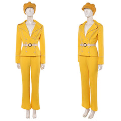 Cosplay Costume Miss Valentine One Piece Live Action 2(2026) TV Cosplay Tenue Jaune Femme
