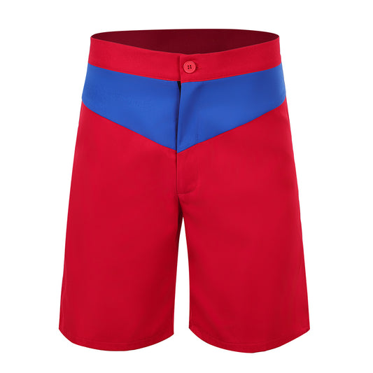 Cosplay Costume Mitch Buchannon Baywatch Alerte à Malibu TV Cosplay Short Rouge Homme