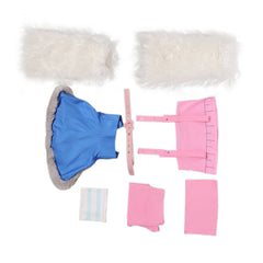 Cosplay Costume Mizi Alien Stage TV Cosplay Tenue Rose et Bleue Femme