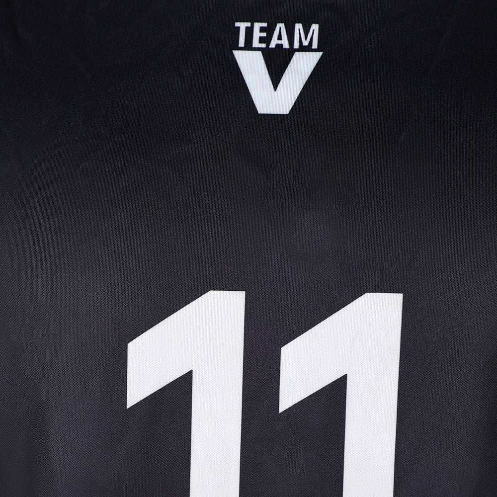Cosplay Costume Nagi Seishiro Blue Lock Live Action(2026) Team V Maillot de Football Noir Homme