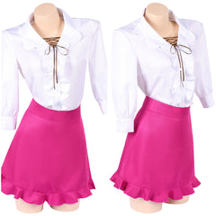 Cosplay Costume Nami One Piece Heroines(2026) Anime Cosplay Tenue Blanche et Rose Femme