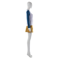 Cosplay Costume Nami One Piece Live Action 2(2026) TV Cosplay Tenue Beige et Blanche Femme