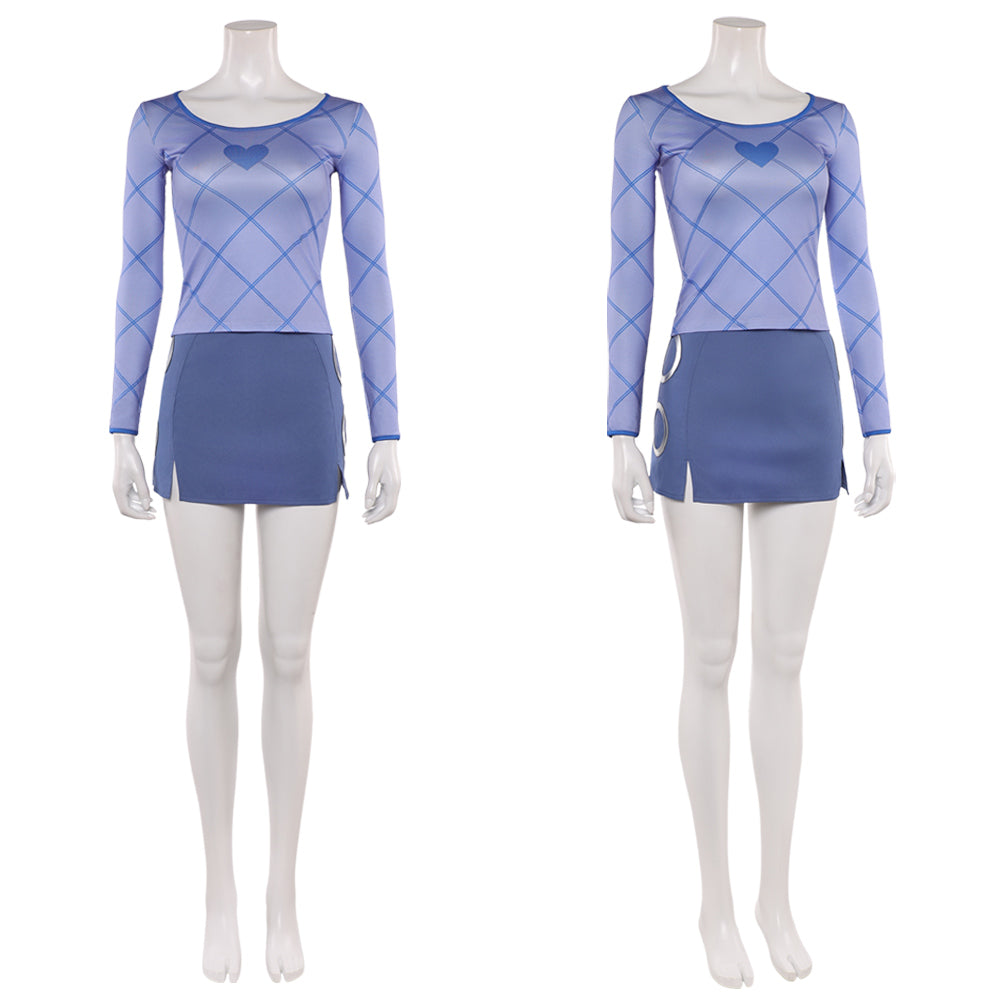 Cosplay Costume Nami One Piece Live Action 2(2026) TV Cosplay Tenue Bleue Femme