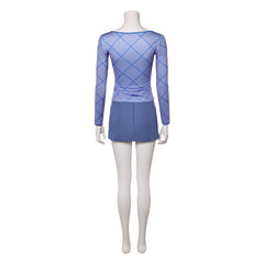 Cosplay Costume Nami One Piece Live Action 2(2026) TV Cosplay Tenue Bleue Femme