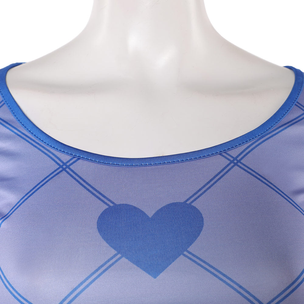 Cosplay Costume Nami One Piece Live Action 2(2026) TV Cosplay Tenue Bleue Femme