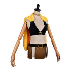 Cosplay Costume Nami One Piece Live Action 2(2026) TV Cosplay Tenue Jaune Femme