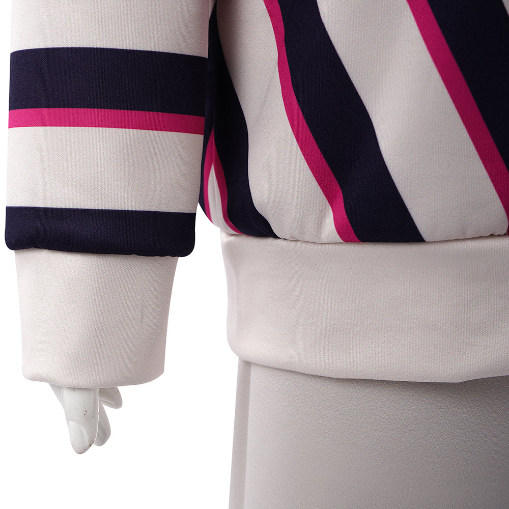 Cosplay Costume Nancy Wheeler Stranger Things Saison 5 TV Cosplay Tenue Violette Femme