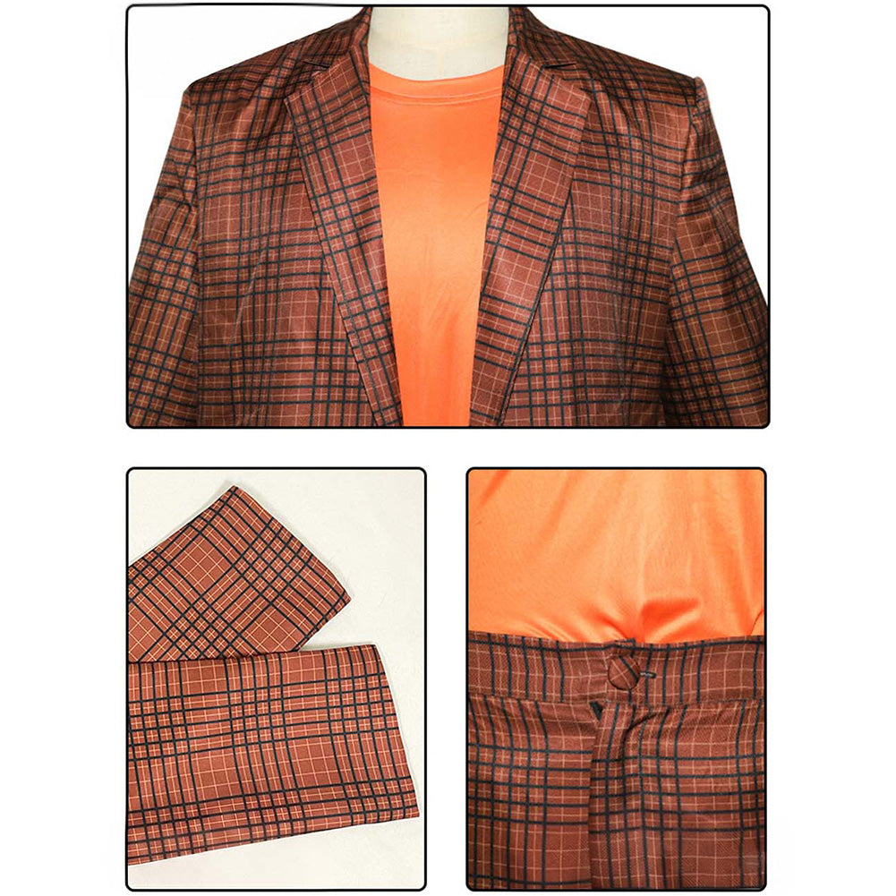 Cosplay Costume Ncuti Gatwa Doctor Who TV Cosplay Tenue Marron Homme