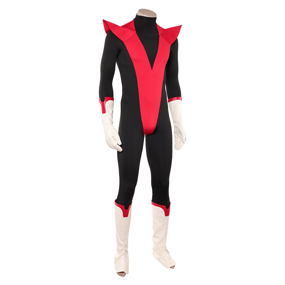 Cosplay Costume Nightcrawler X-Men '97 Saison 2(2026) TV Cosplay Combinaison Noire et Rouge Homme