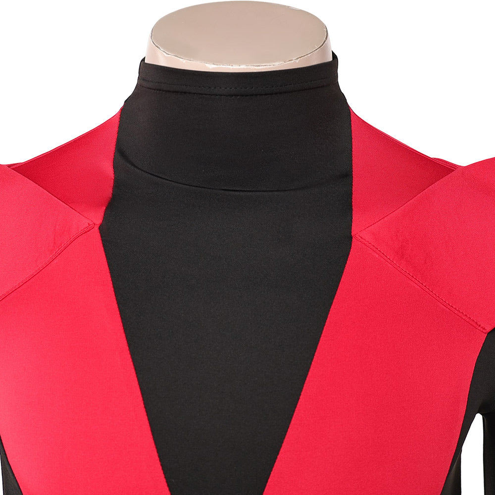 Cosplay Costume Nightcrawler X-Men '97 Saison 2(2026) TV Cosplay Combinaison Noire et Rouge Homme