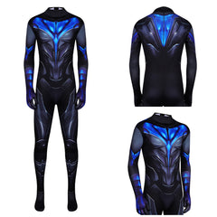 Cosplay Costume Nightwing The Batman Part II(2027) Film Cosplay Combinaison Bleue Homme